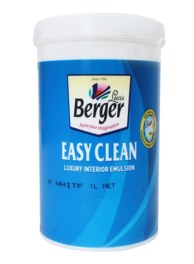 BERGER Easy Clean White-White-1 L - Image 1